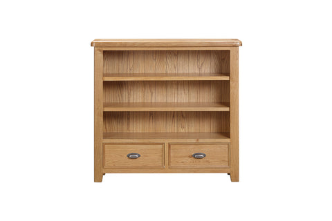 Kingston Oak Low Bookcase