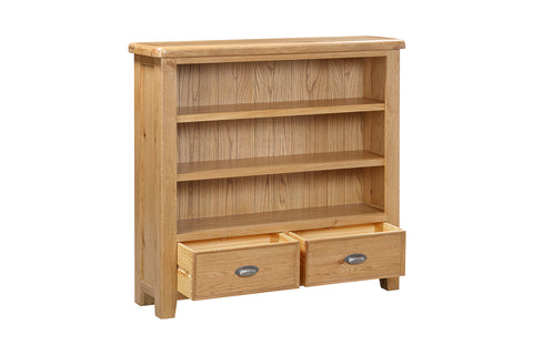 Kingston Oak Low Bookcase