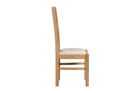 Kingston Oak Pair of Cross Back Dining Chair