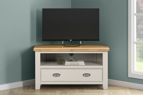 Kingston Painted Corner TV Unit