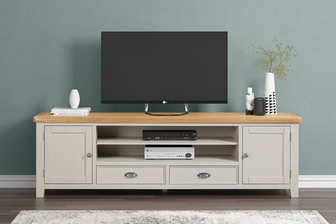 Kingston Painted Media Bookcase for XL TV Unit Top