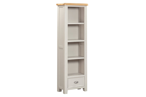 Kingston Painted Slim Bookcase