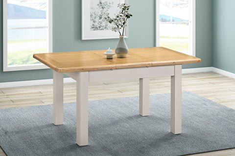 Kingston Painted 120/160 Butterfly Extending Dining Table