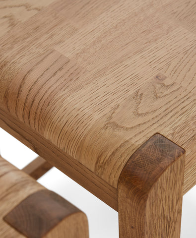 Bergen Oak Nest of Tables Bundle