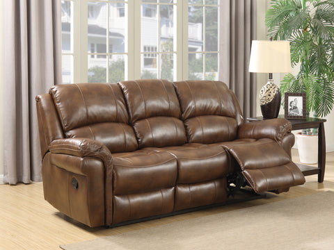 Farnham Annaghmore Tan Leather Air 3 Seater Sofa