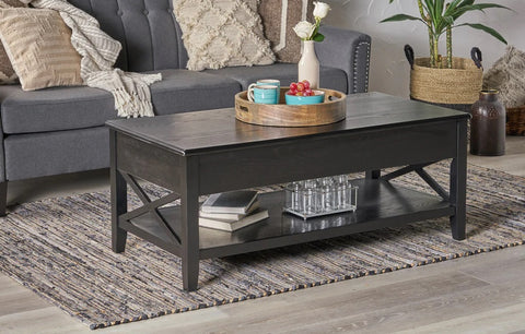 Coffee Table with Storage - Grey