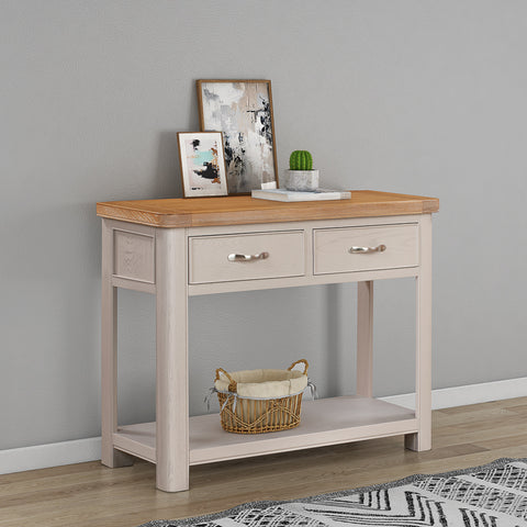 Chatterton Painted Console Table with 2 Drawers