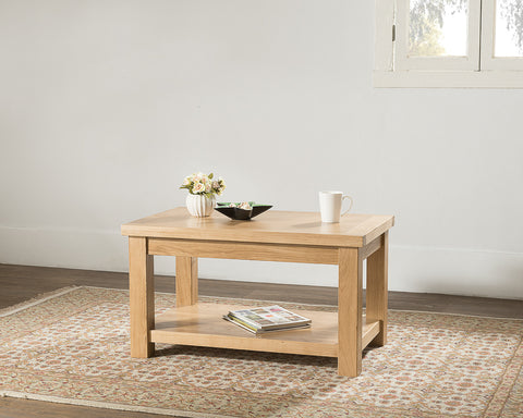 Valeswood Standard Coffee Table with Shelf