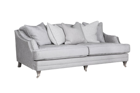 Belvedere Silver 4 Seater Sofa