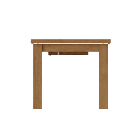 County Oak 170cm Butterfly Extending Dining Table Set with Chairs