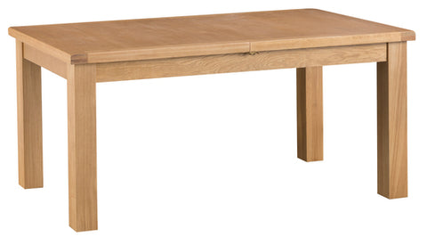 County Oak 1.7m Butterfly Extending Table with Metal Runner