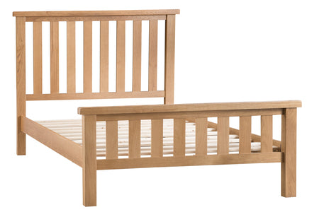 County Oak Super King-Sized Bed Frame