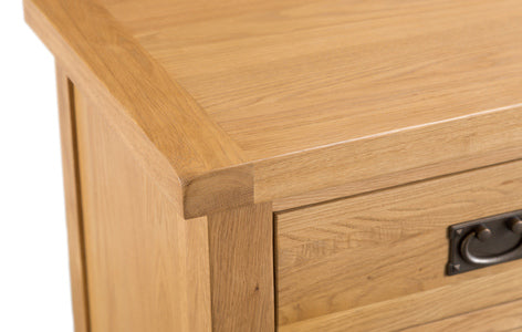 County Oak 2 Door 6 Drawer Sideboard