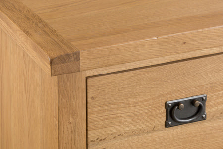 County Oak 2 Door 2 Drawer Sideboard