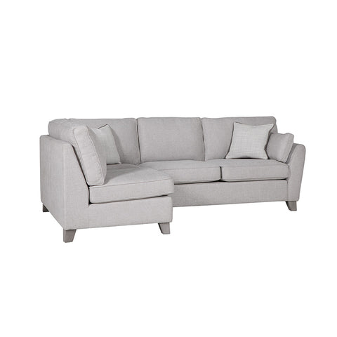 Cantrell Light Grey LHF Corner Sofa