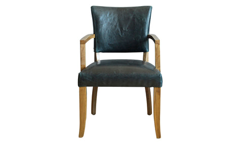 Duke Leather Carver Armchair