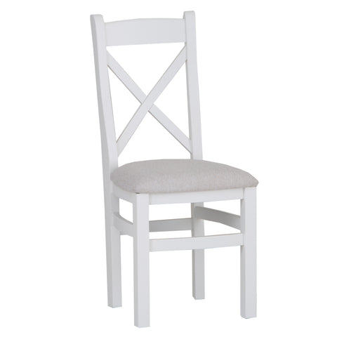 Easterly 120cm Butterfly Extending White Dining Table Set with Chairs