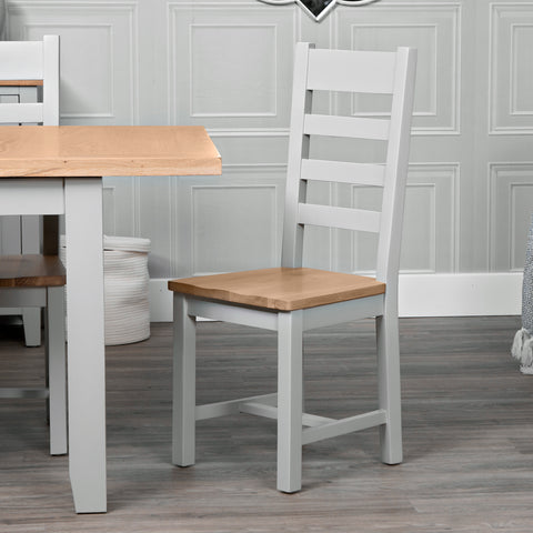 Easterly 180cm Butterfly Extending Grey Dining Table Set with Chairs