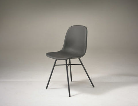 Flavia Dining Chair Dark Grey