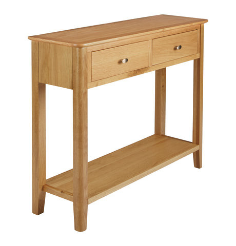 Bath Oak Console Table