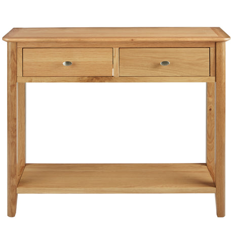 Bath Oak Console Table