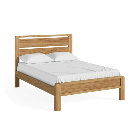 Bergen Oak Double Bed Bundle