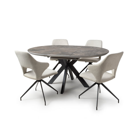 Galaxy Round Extending Table 1200mm – 1600mm