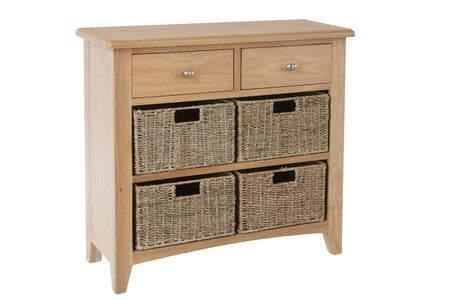 Granby 2 Drawer 4 Basket Unit