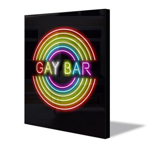 Gay Bar Neon Sign