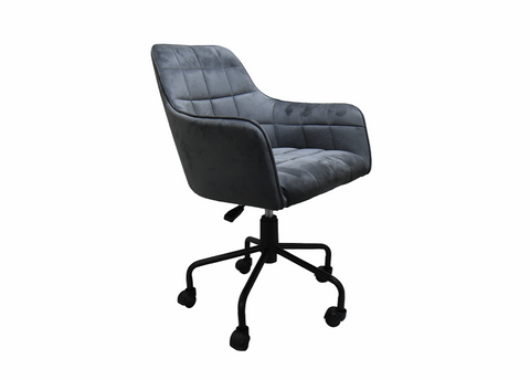 Vienna Grey Swivel Office Chair