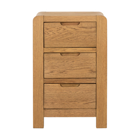 Bergen Oak Double Bed Bundle