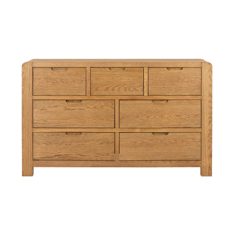 Bergen Oak Triple Wardrobe Bundle