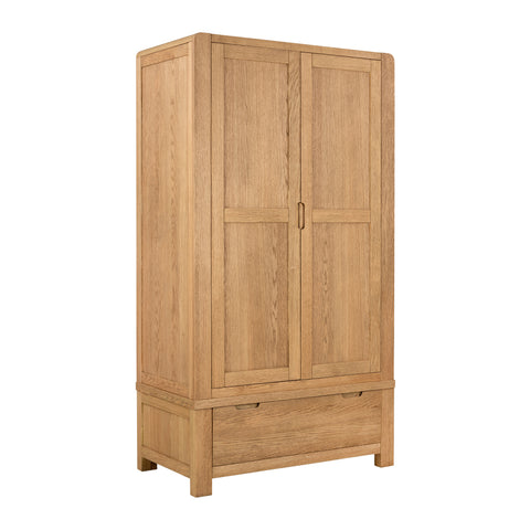 Bergen Oak Gents Wardrobe Bundle