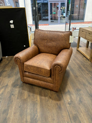 Parker Knoll Canterbury Leather Armchair