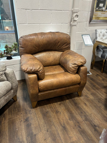 Buoyant Austin Tan Leather Armchair