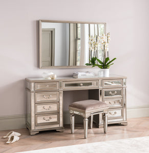 Jessica Mirrored Dressing Table Large