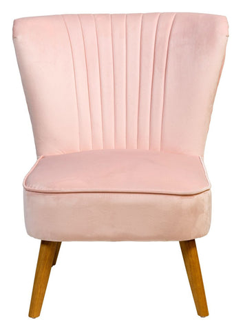 Shell Velvet Accent Chair