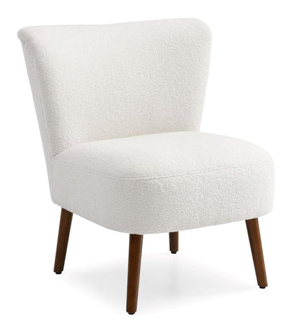 Bobby Cream Teddy Accent Chair