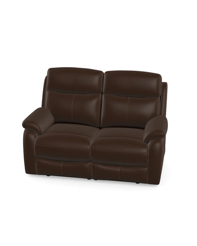 Kendra 2 Seater Sofa in Leather Dolce Coffee