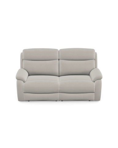 Kendra 3 seater Sofa in Fabric Darwin Silver