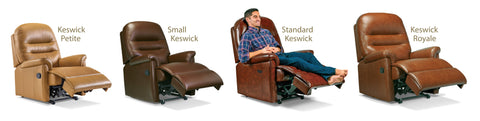 Standard Sherborne - Keswick Riser Recliner Chair-VAT Exempt - Free Delivery