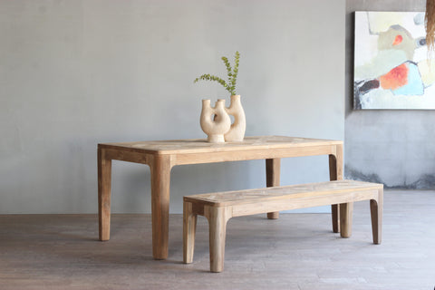 Dining Set - Table Rectangular - Daro Teak Lymington