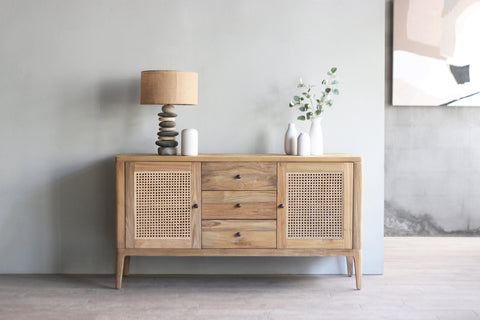 2 door 3 drawer  Daro Teak Lymington Sideboard