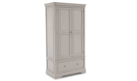 Mabel Taupe 2 Door 1 Drawer Wardrobe