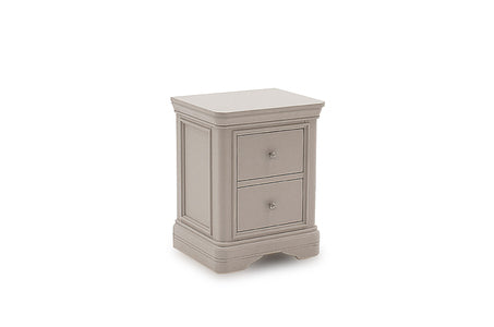 Mabel Taupe Bedside Table