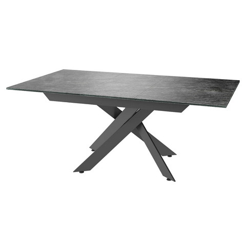 Mirage Glazed Extending Dining Table 160 to 200cm