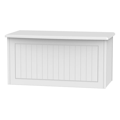 Warwick Blanket Box White