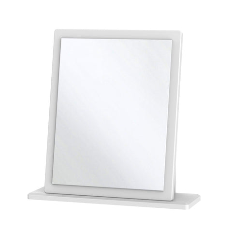 Warwick Small Mirror White