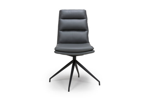 Nobo Grey Swivel Dining Chair