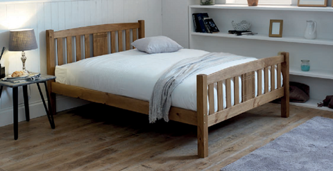 Sedna Rustic Wooden Bed Frame